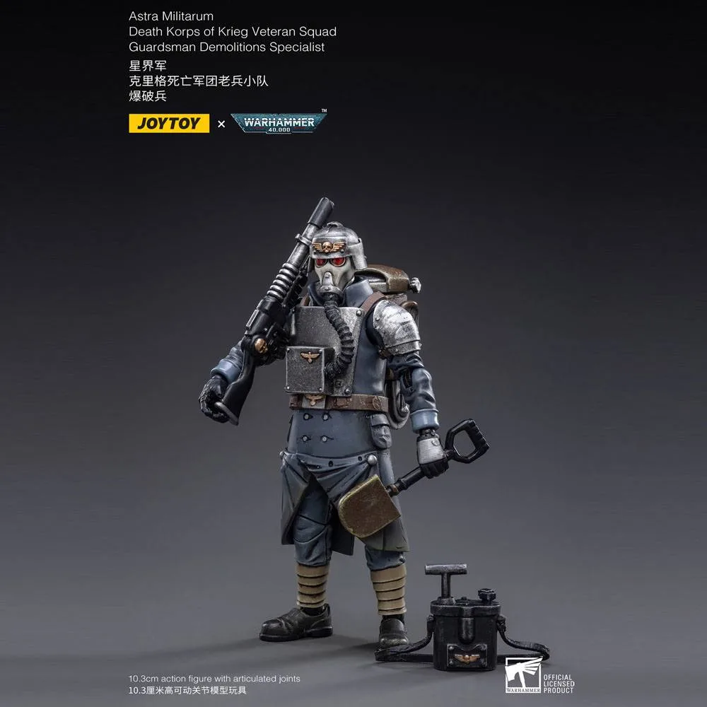 Warhammer 40k Action Figure – Krieg Demolitions Specialist 10.3 cm 6