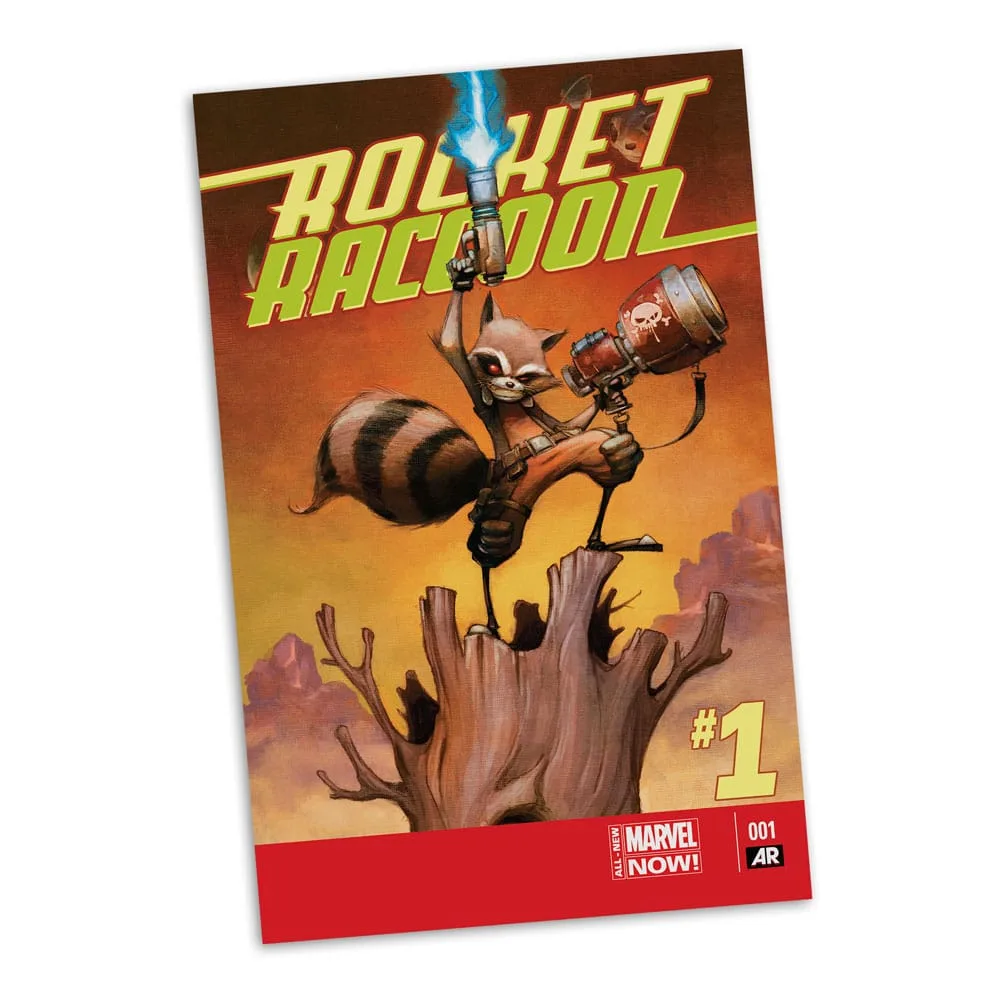 Marvel PVC Statue – Rocket Raccoon A Chasing Tale 1/6 Scale 18 cm 7