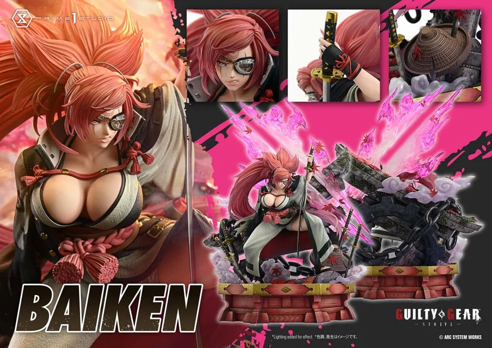 Guilty Gear Strive Statue – Baiken Ultimate Premium Masterline 80 cm 5