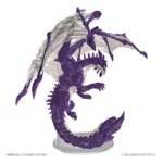 D&D Unpainted Miniature – Adult Amethyst Dragon 38 cm Wingspan 2
