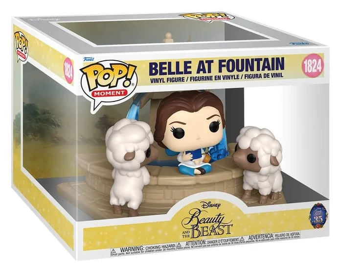Beauty and the Beast Vinyl Figures – Belle at Fountain 15 cm 2