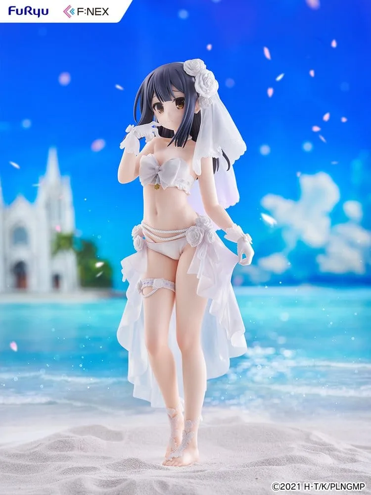 Fate Prisma Illya Figure – Miyu Edelfelt Wedding Swimsuit 21 cm 2