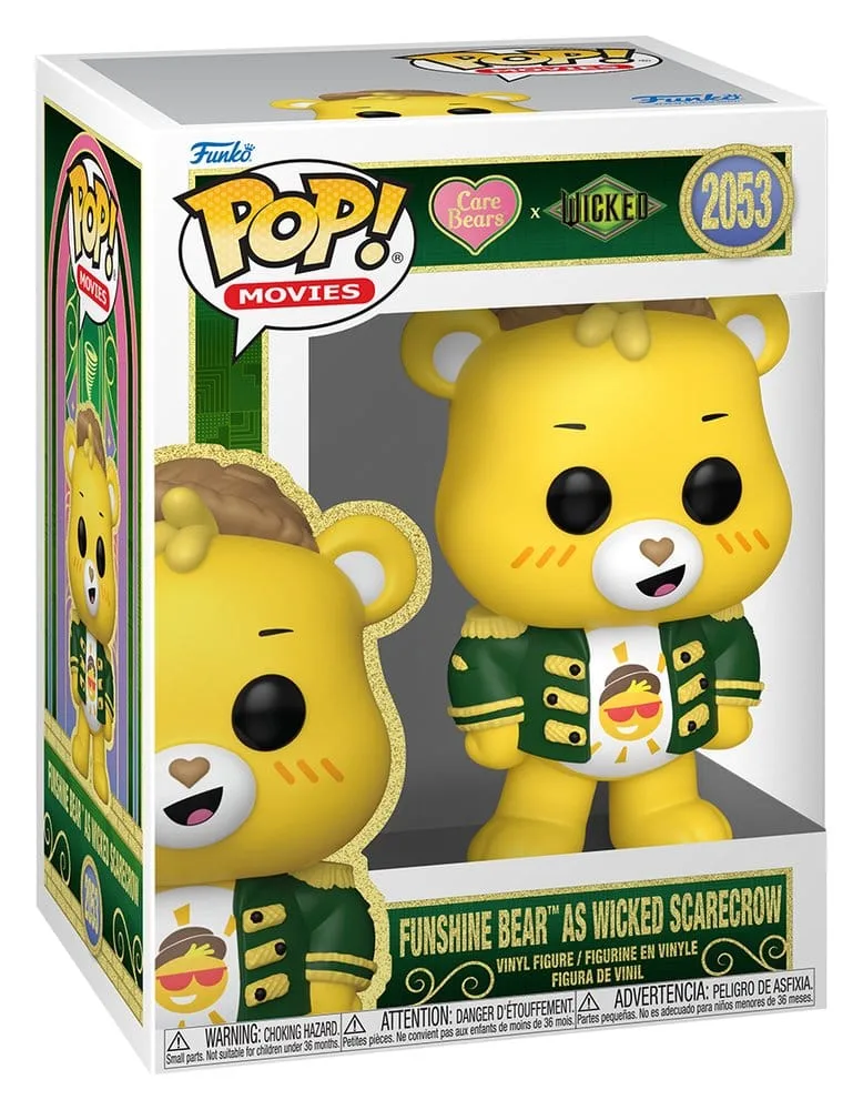 Wicked x Care Bears POP! Figure – Funshine Bear Scarecrow 9 cm 2