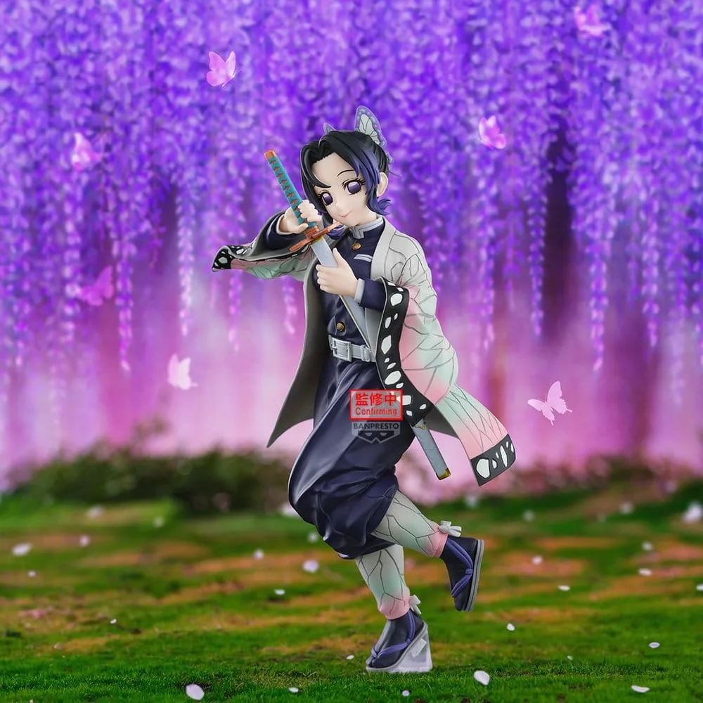 Demon Slayer PVC Figure – Shinobu Kocho II Glitter & Glamours 21 cm 3