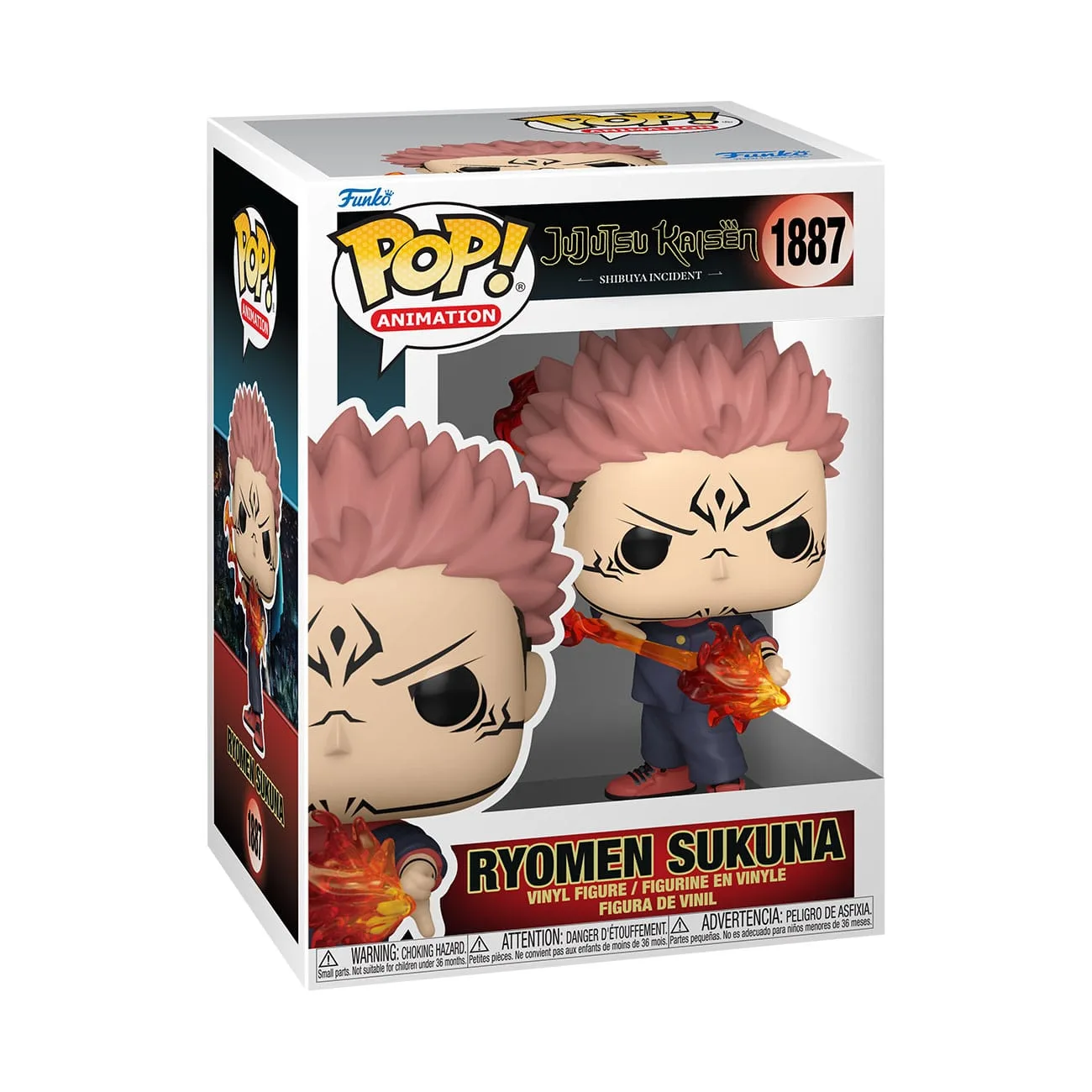 Jujutsu Kaisen Vinyl Figure – Funko Pop Sukuna Fire Arrow 9 cm 2