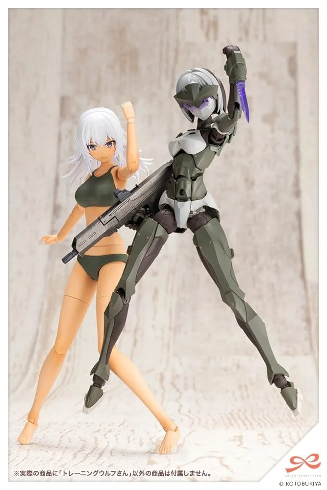Sousai Shojo Teien Model Kit – Training Wolf 16 cm 12
