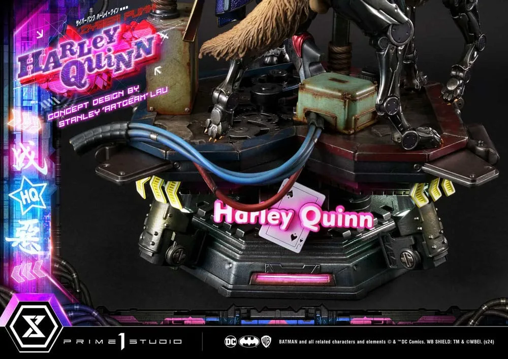 Batman Statue – Cyberpunk Harley Quinn 60 cm 17