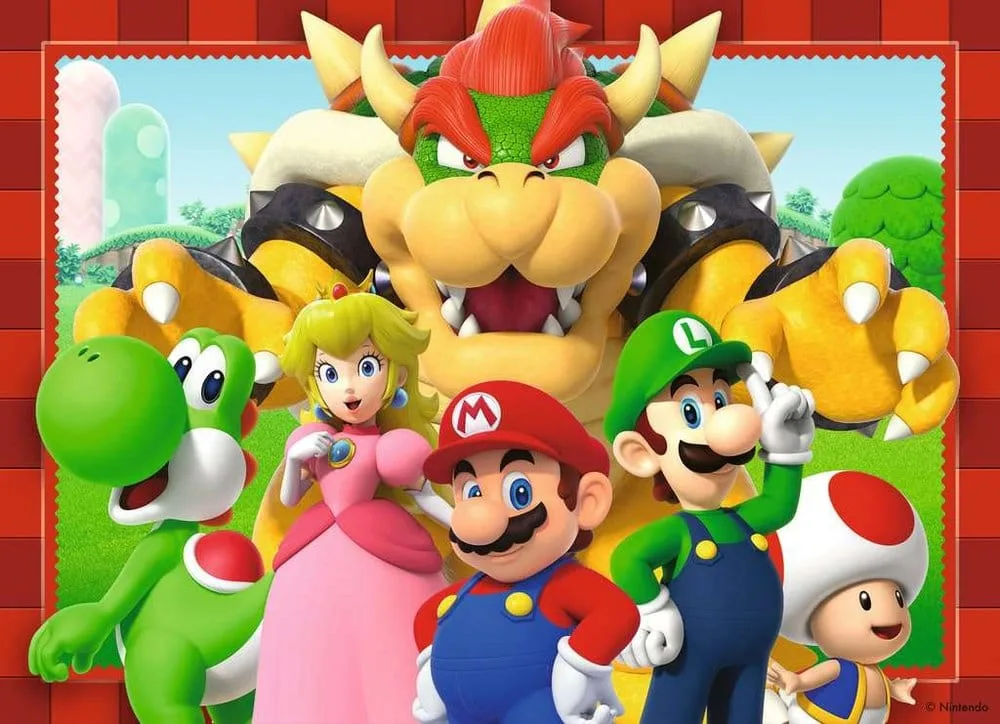 Super Mario Puzzle Set – Time for Mario 4 x 100 Pieces 4