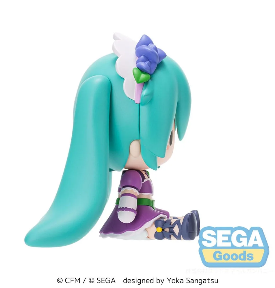 Hatsune Miku Chibi Figure – Fuwa Petit Sparkly Purple 8 cm 3