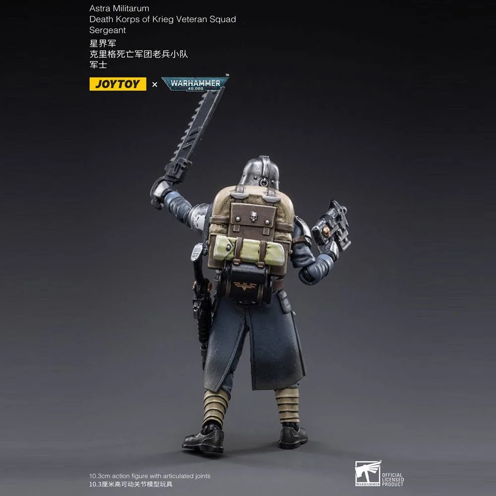 Warhammer 40k Action Figure – Krieg Veteran Squad Sergeant 10.3 cm 7