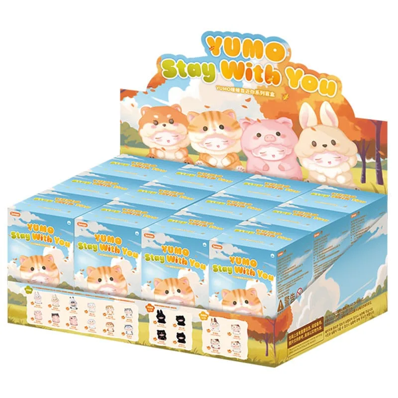 Yumo Blind Box Figures – Stay with You Display of 12 6 cm