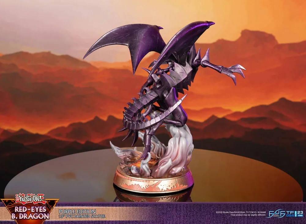 Yu-Gi-Oh Statue – Red-Eyes B. Dragon Purple 33 cm 19