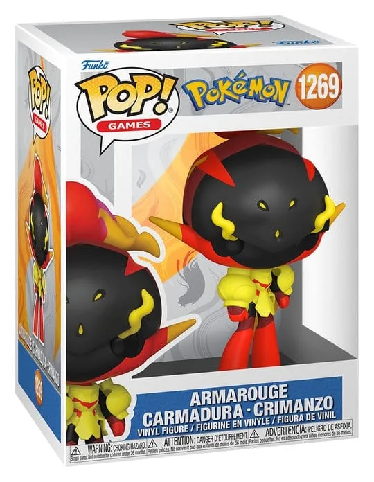 Pokémon Pop Games Vinyl Figure – Armarouge 9 cm 2