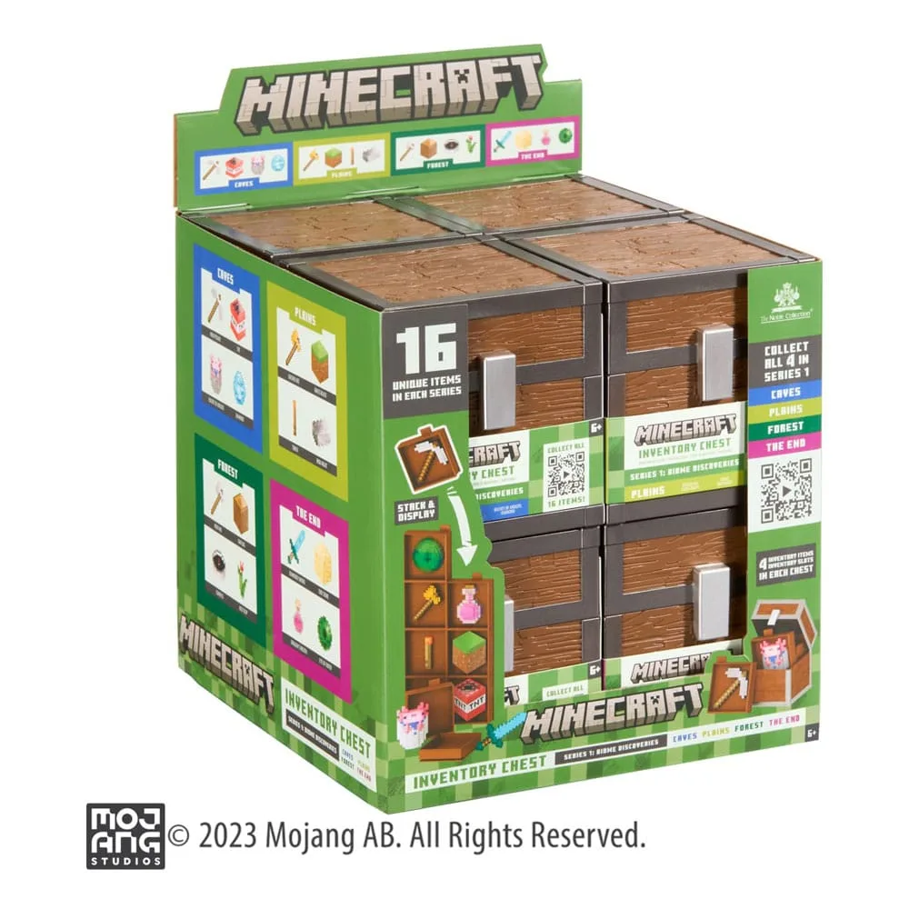 Minecraft Loot Chest Assortment – 8 Pieces