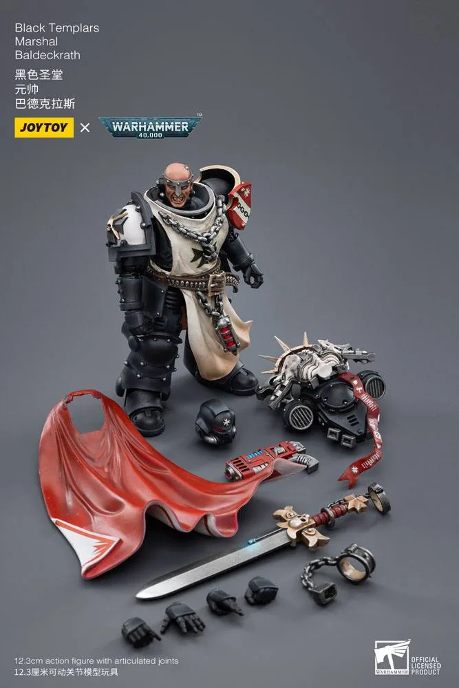 Warhammer 40k Action Figure – Marshal Baldeckrath 12 cm 8