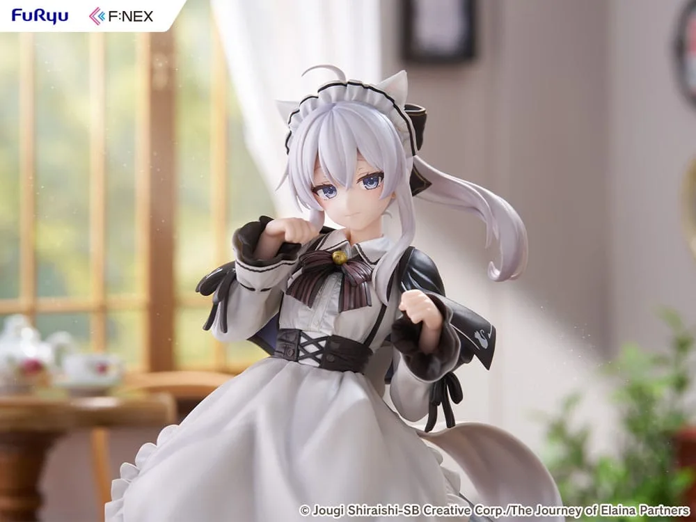 Wandering Witch Statue – Elaina Cat-Ear Maid 24 cm 12
