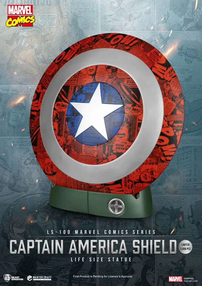 Marvel Statue – Captain America Shield Life Size 64 cm 2