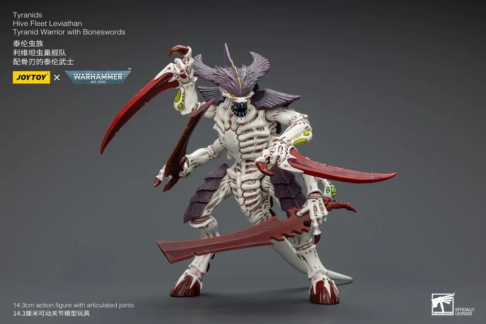 Warhammer 40k Action Figure – Tyranid Warrior with Boneswords 12 cm 7