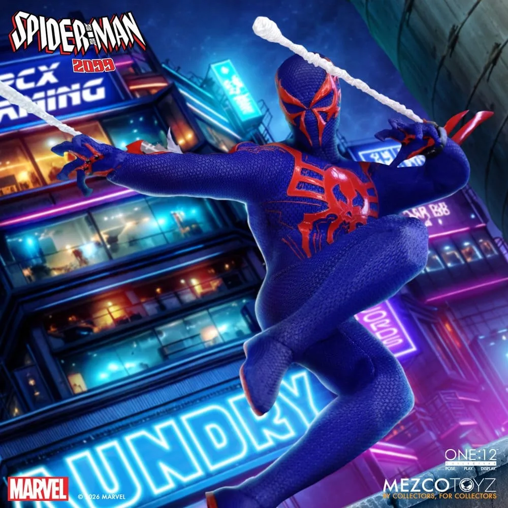 Marvel Action Figure – Spider-Man 2099 One:12 Collective 17 cm 10