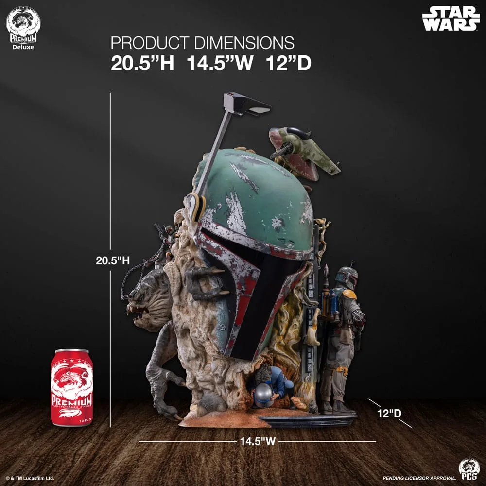 Star Wars Fine Art Bust – Boba Fett Deluxe Edition 50 cm 21