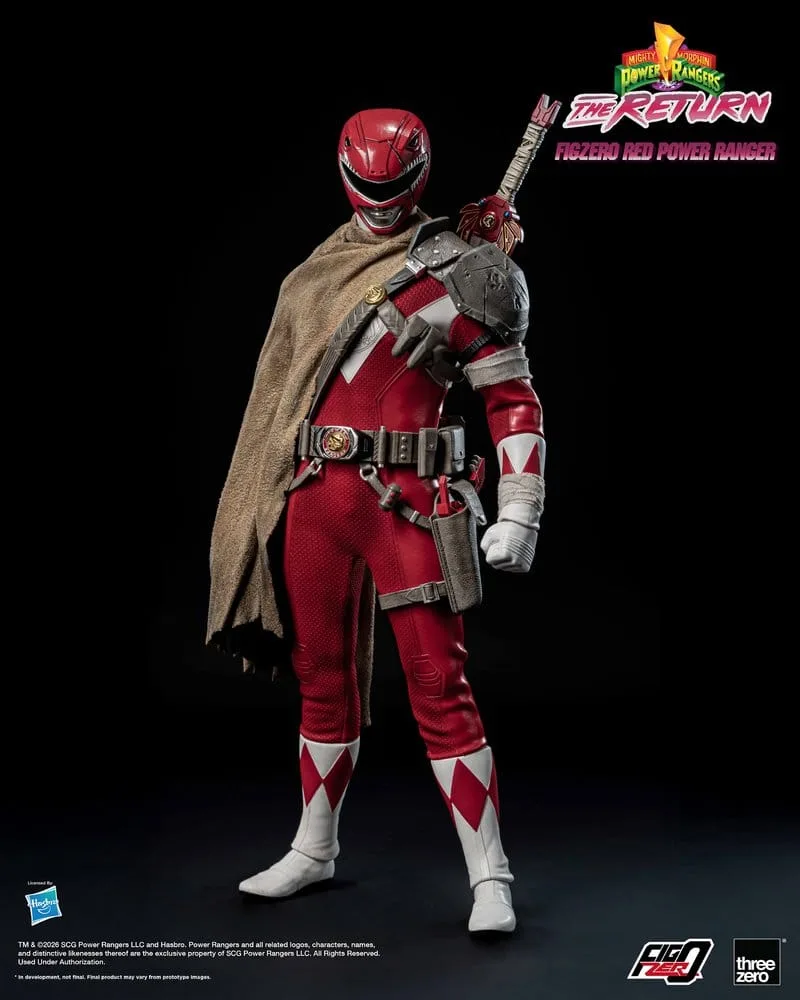Power Rangers Action Figure – The Return FigZero Red Ranger 31 cm 3