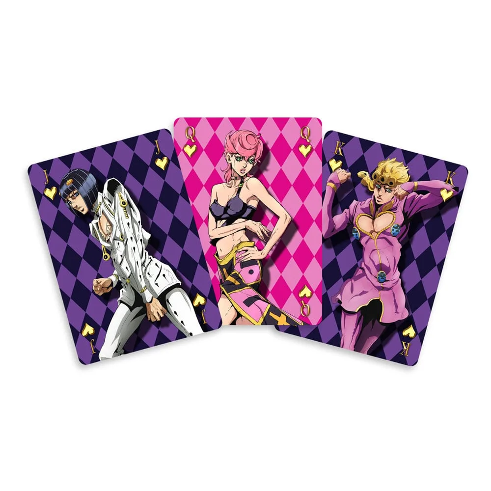 JoJo’s Bizarre Adventure Playing Cards – Golden Wind 6 x 9 cm