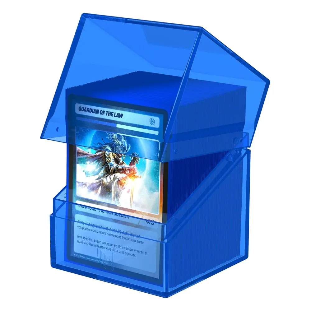 Ultimate Guard Deck Box – Boulder 100+ Clear Sapphire 4