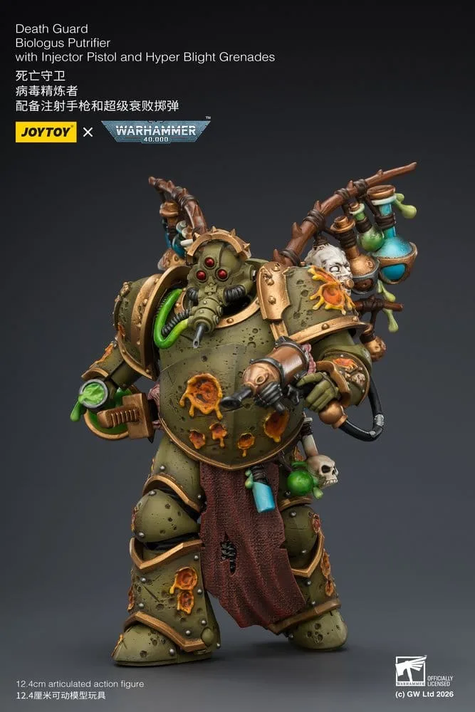 Warhammer 40,000 Action Figure – Biologus Putrifier 12.4 cm 6