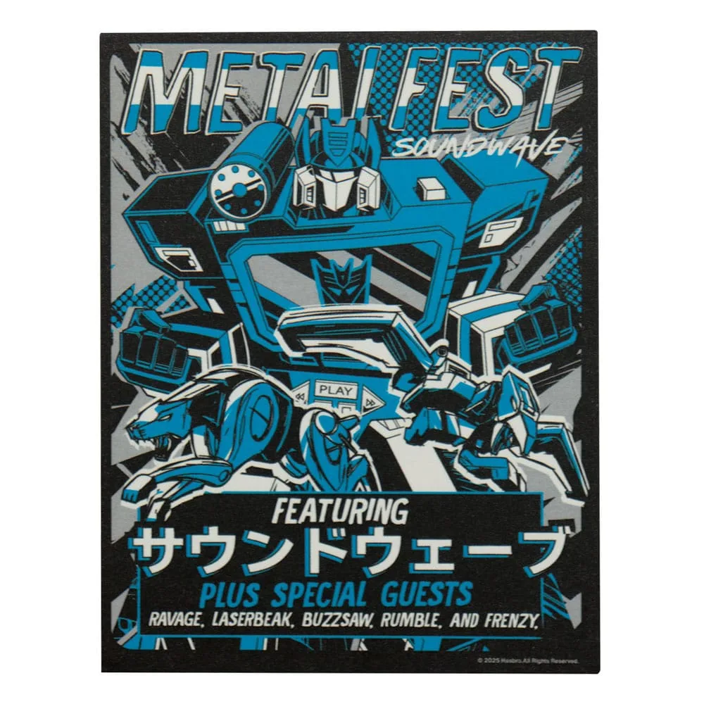 Transformers Cassette Replica – Soundwave Limited Edition 3