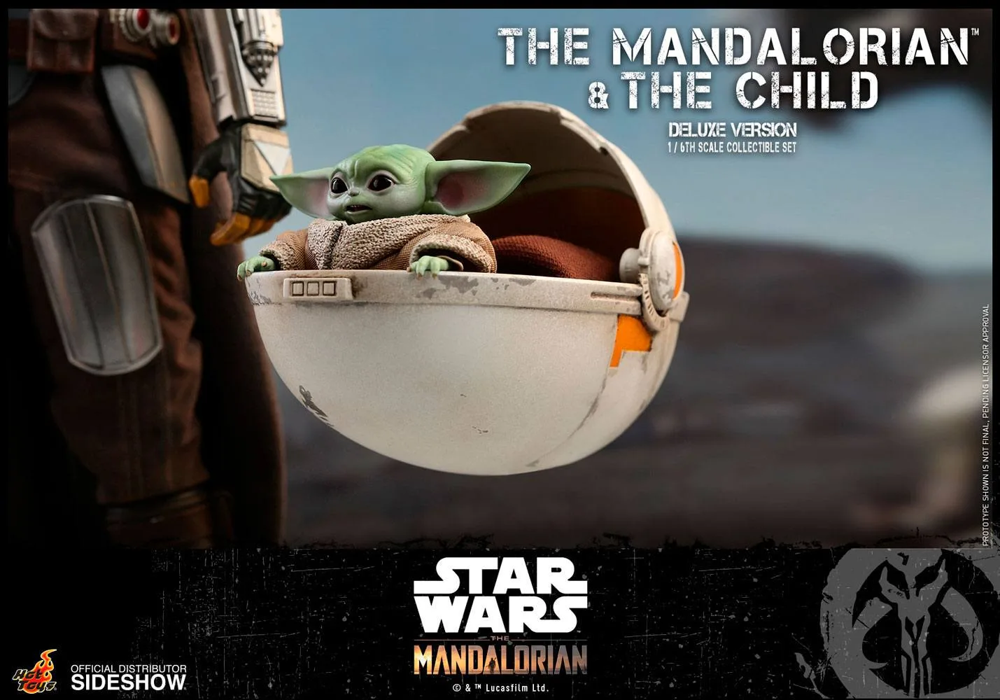 Star Wars Actiefiguren – Mandalorian & The Child Deluxe 30 cm 15