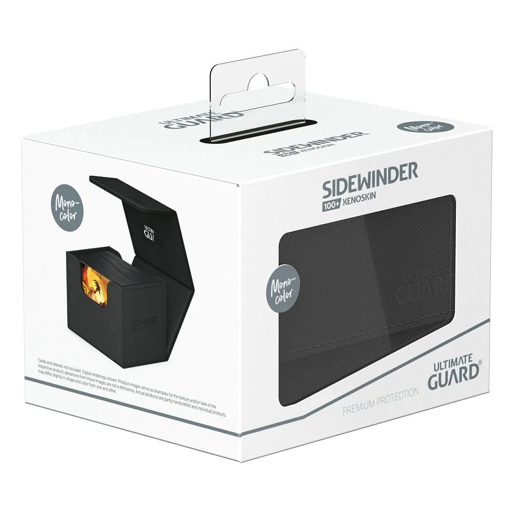 Ultimate Guard Deck Box – Sidewinder 100+ Xenoskin Black 6