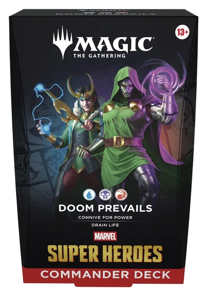 Magic the Gathering Commander Decks – Marvel Super Heroes Case of 4 12