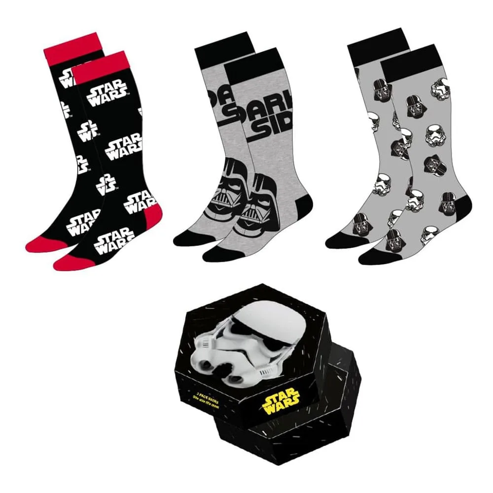 Star Wars Socks – Stormtrooper 3-Pack EU 38-45