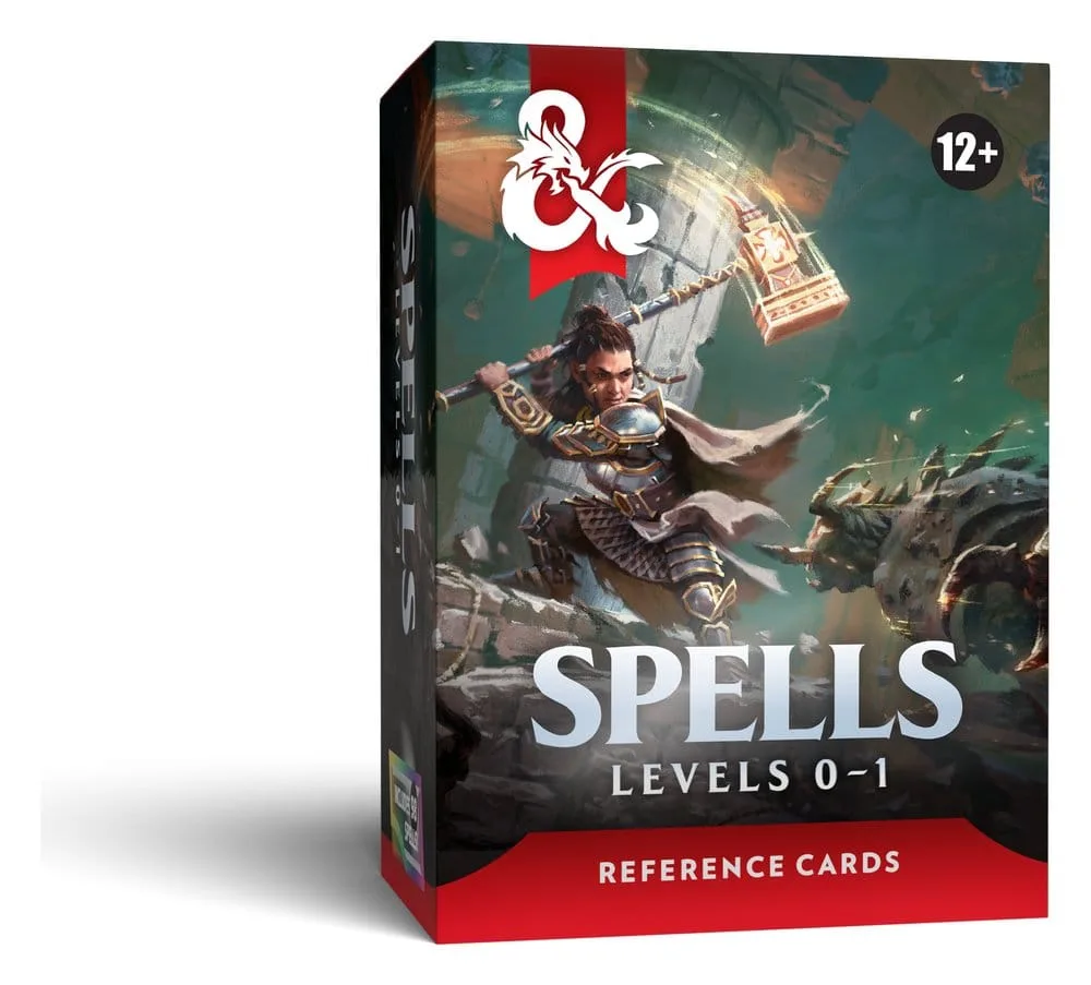 Dungeons & Dragons Reference Cards – Level 0–1 Spells English 1