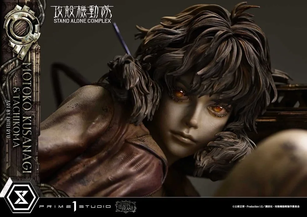 Ghost in the Shell Statue – Motoko Kusanagi and Tachikoma 53 cm 10