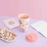 Pusheen Ceramic Mug – Lid and Silicone Grip 400 ml 5