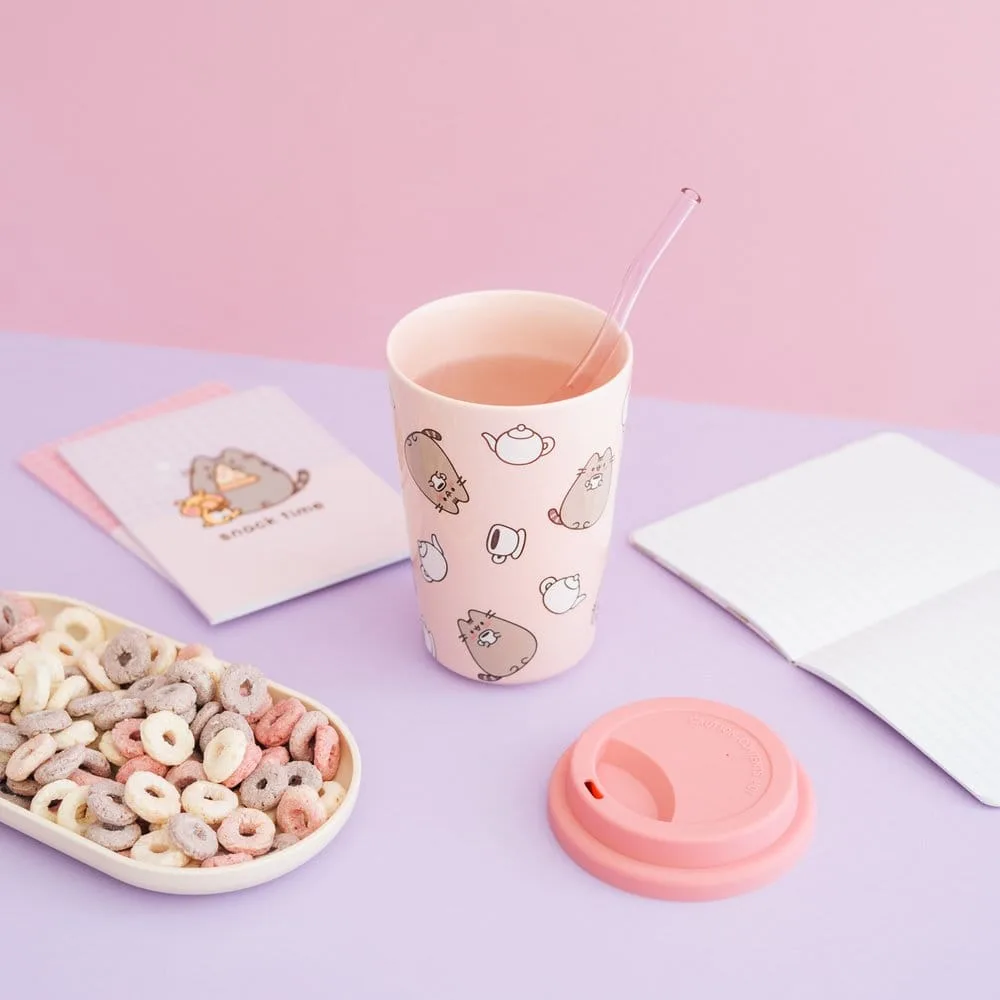 Pusheen Ceramic Mug – Lid and Silicone Grip 400 ml 5