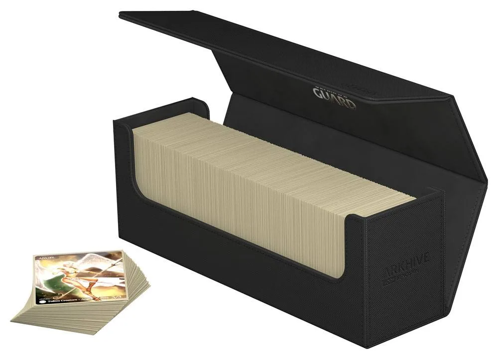 Ultimate Guard Card Storage Box – Arkhive 400+ Xenoskin Black 2
