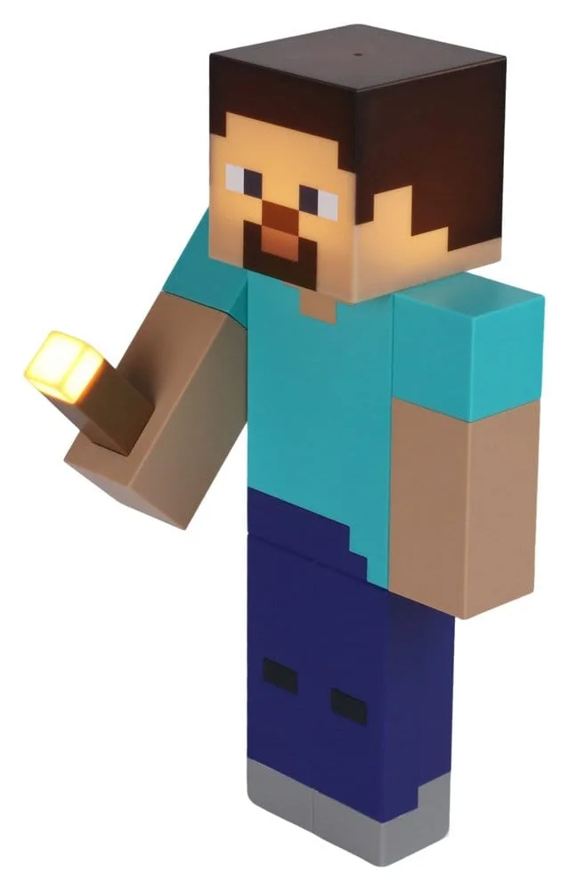 Minecraft Torch Light – Steve 26 cm 2