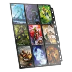 Ultimate Guard Binder Pages – Black 18-Pocket Side-Loading 10-Pack 7