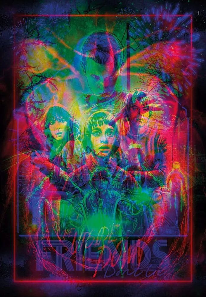 Stranger Things Jigsaw Puzzle – LED Light Effect 520 Pieces 4
