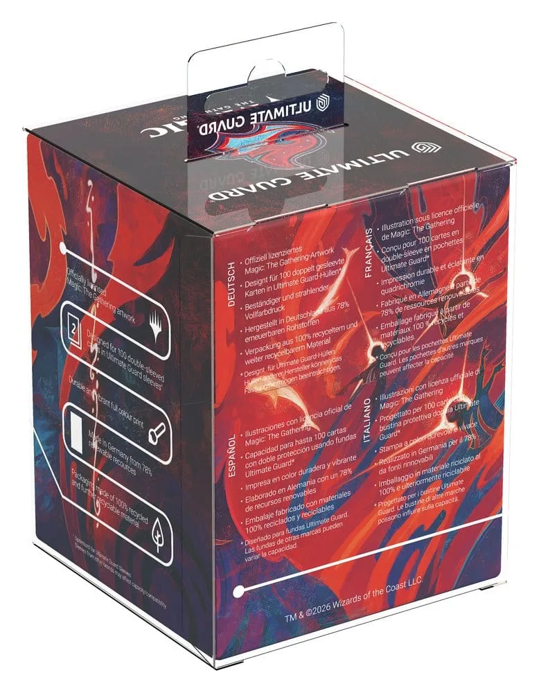 Magic The Gathering Deck Box – Boulder 100+ Prismari 10