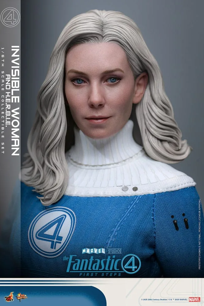 Fantastic Four Figure 2-Pack – Invisible Woman and H.E.R.B.I.E. 1/6 13