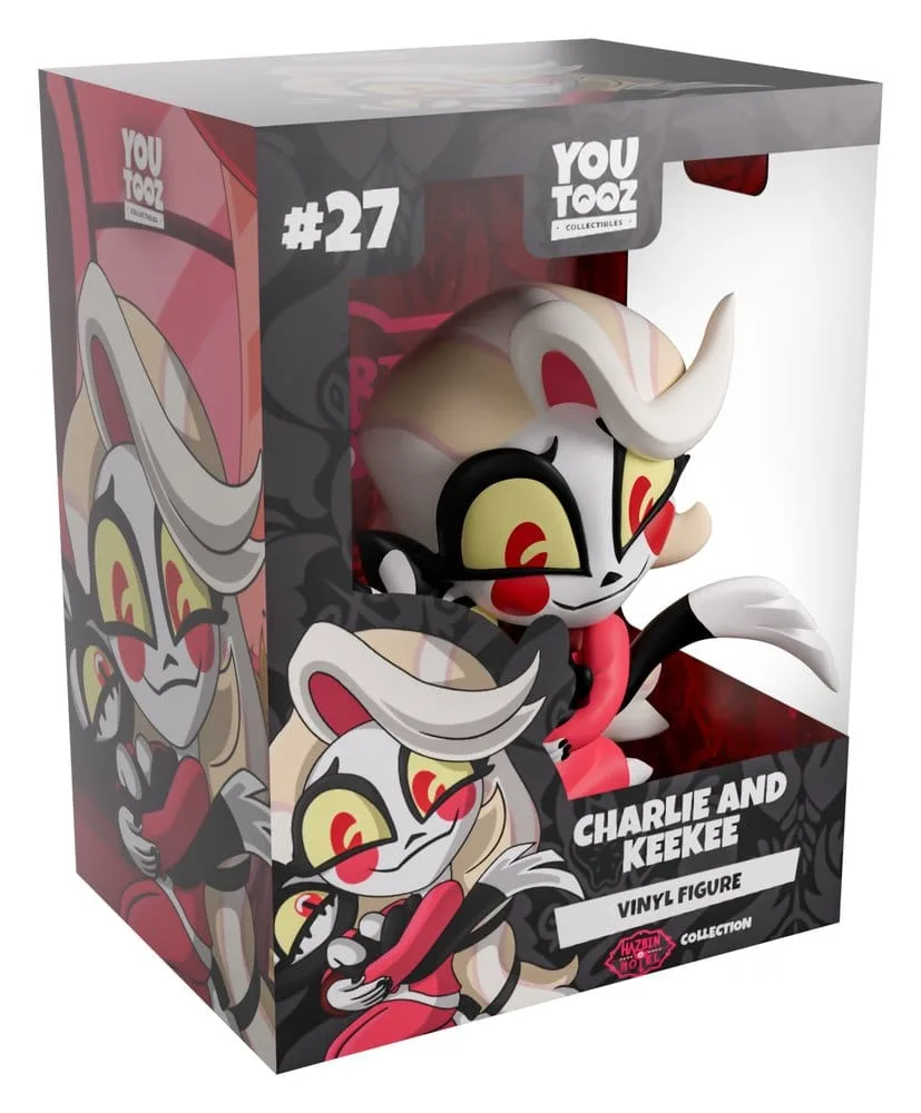 Hazbin Hotel Vinyl Figure – Charlie and KeeKee 10 cm 4