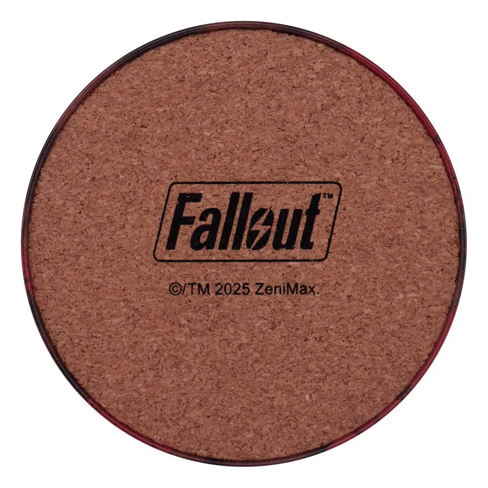 Fallout Metal Coasters – Wasteland Drinks 4-Pack 2