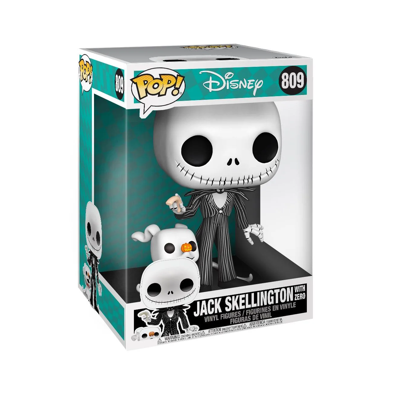 Nightmare Before Christmas Vinyl Figure – Jack with Zero Pop 25 cm 2