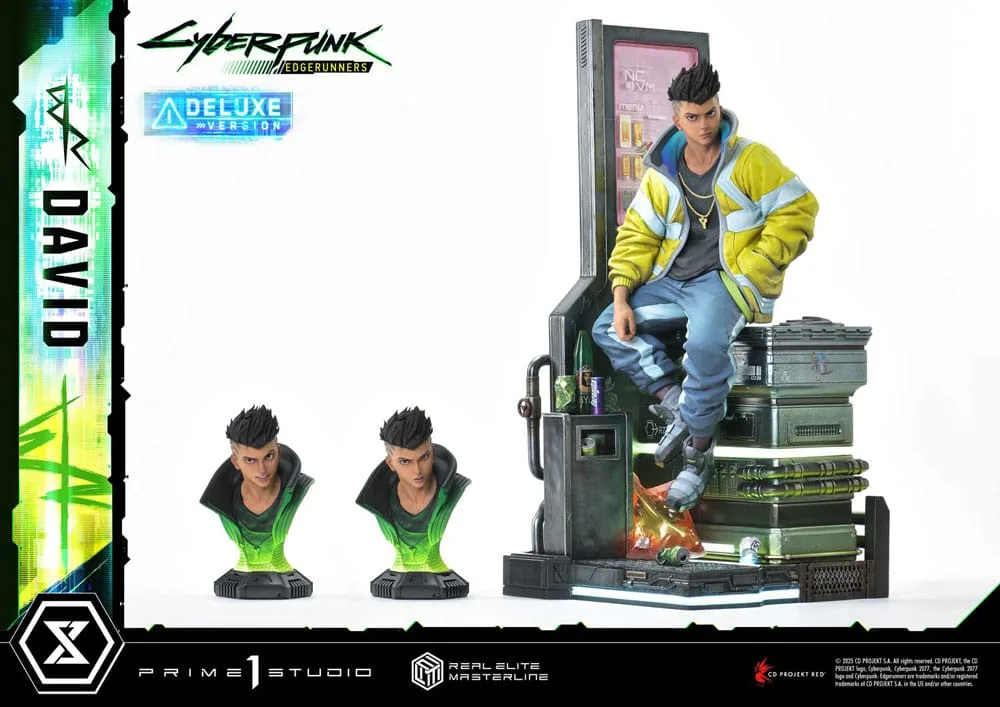 Cyberpunk Edgerunners Statue – David Bonus Version 58 cm 18