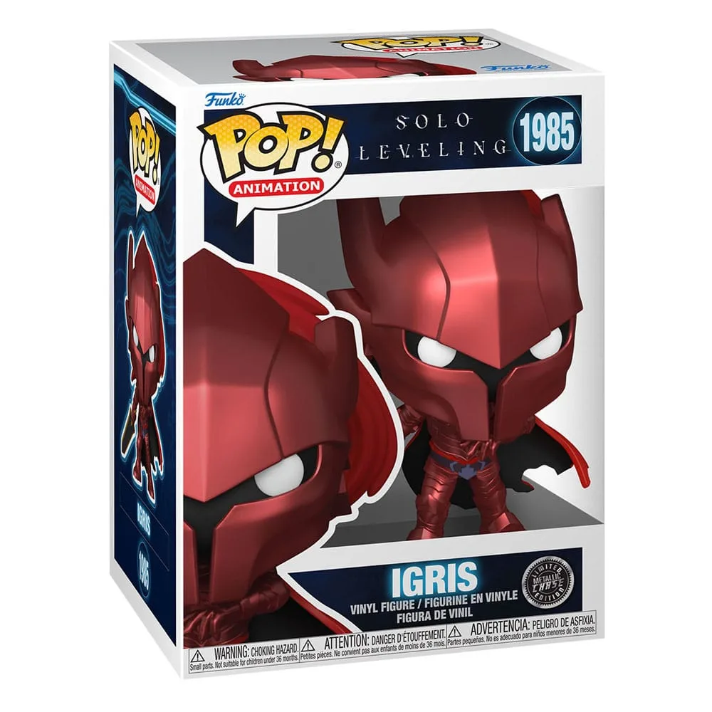 Solo Leveling Vinyl Figures – Igris Funko Pop Chase Set of 6 9 cm 4
