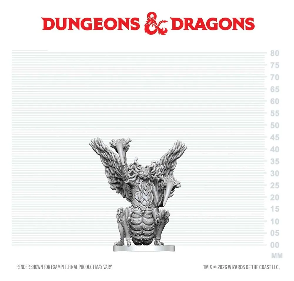 Dungeons & Dragons Miniature – Unpainted Mi-Go 14 cm 3