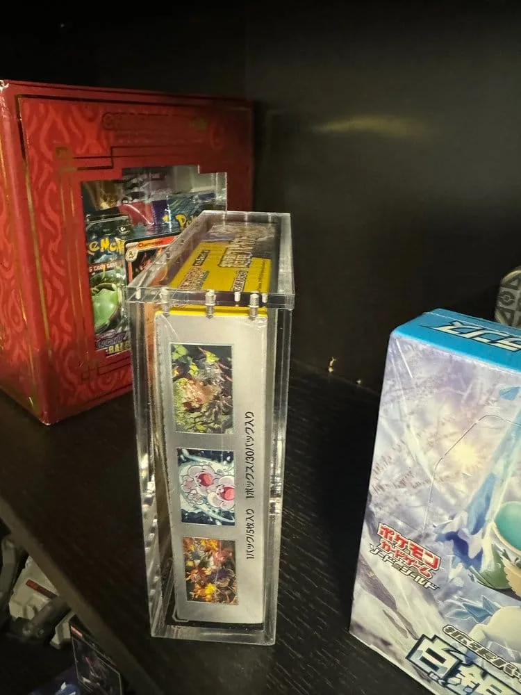 Pokémon Display Case – Evoretro Large Japanese 151 Booster Box 8